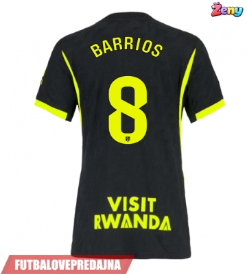 Lacne Ženy Futbalové dres Atletico Madrid Pablo Barrios #8 2026-27 Krátky Rukáv - Preč